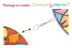 Mobiles Mandala à décorer - Supports à colorier – 10doigts.fr