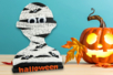 Stickers chauve-souris yeux mobiles - 15 pièces - Accessoires d'Halloween – 10doigts.fr