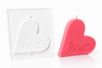 Moule thermoformé cœur "LOVE"  - Moules pour bougies - Bougie – 10doigts.fr