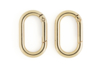 mousqueton ovale doré - Porte-clés – 10doigts.fr