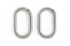 mousquetons ovales argentés - Clips et mousquetons : les finitions pour vos accessoires DIY – 10doigts.fr