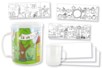 Mug à colorier - Plastique Transparent - 10doigts.fr