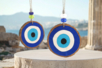 oeil porte bonheur rondin peinture - Activités manuelles créations de bijoux – 10doigts.fr
