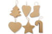 Ornements de Noël en carton papier mâché - 10doigts.fr