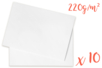Papier médium 50 x 70 cm, à la couleur - 10 feuilles - Ramettes de papiers – 10doigts.fr