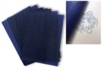 Papier carbone bleu format A4 - 10 feuilles - Papier carbone – 10doigts.fr