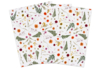 Papier Décopatch fleurs séchées - 3 feuilles N°851 - Papiers Décopatch – 10doigts.fr