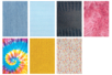 Papier motifs "Textile", format A4 - 30 feuilles - Papiers Format A4 – 10doigts.fr