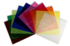 Papier vitrail - 10 couleurs assorties - Papier Vitrail – 10doigts.fr