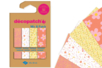 papiers decopatch nix roses - Papiers Décopatch – 10doigts.fr