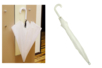Parapluie blanc à décorer - Taille enfant - Plastique Opaque – 10doigts.fr