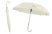 Parapluie blanc à décorer - Taille enfant - Plastique Opaque – 10doigts.fr