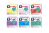 Pâtes Fimo, 6 couleurs translucides - Pâtes Fimo Effect – 10doigts.fr