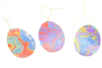 peinture marbré oeuf de pâques activité enfant - Activités manuelles DIY Pâques – 10doigts.fr