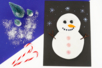 Bonhomme de neige avec de la peinture gonflante - Tutos Noël – 10doigts.fr