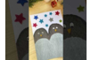 peinture raclette pingouin diy facile - Activités manuelles enfants Hiver – 10doigts.fr