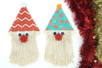 Père Noël et sa barbe en fil macramé - Tutos Noël – 10doigts.fr