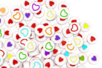 Perles rondes cœur - Environ 300 perles - Perles Acrylique – 10doigts.fr