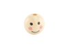 Perles en bois visages Ø 2.5 cm - trou 5 mm - - Perles Bois – 10doigts.fr