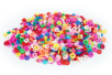 Perles Heishi multicolores - 900 perles - Perles Heishi et coquillages - 10doigts.fr