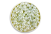 Perles blanches nacrées - Qualité supérieure - Perles Plastique – 10doigts.fr