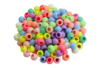 Perles en plastique pastel - 300 perles - Les nouveautés – 10doigts.fr