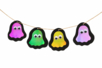 Petits fantômes arc-en-ciel - Activités manuelles Halloween – 10doigts.fr
