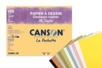 Pochette Canson Mi-Teintes, couleurs claires- 12 feuilles - Papiers colorés – 10doigts.fr