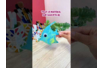poisson peinture propre activité bébés - Activités manuelles moins de 3 ans – 10doigts.fr