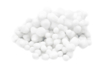 Pompons blancs - Tailles assorties - Chenilles, pompons, rubans – 10doigts.fr