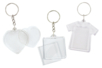 Porte-clés en plastique à personnaliser - Plastique Transparent - 10doigts.fr