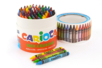 Crayons cire Carioca - 100 pièces - Crayons cire : l'éveil au dessin en toute liberté - 10doigts.fr