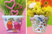 Pot de fleurs à décorer - Activités faciles à réaliser – 10doigts.fr