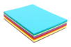 Papier léger multicolore, format A4 - 500 feuilles - Papiers Format A4 – 10doigts.fr