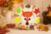 Renard Rondin Bois Activite Automne Enfant - Activités manuelles d'automne – 10doigts.fr
