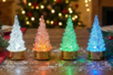 sapin LED multicolore - Articles lumineux, guirlandes et bougies LED – 10doigts.fr