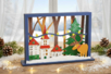 Scène en bois ciselé forme - Crèches et villages de Noël à fabriquer – 10doigts.fr