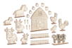 scène en bois la ferme animaux - Jeux et Jouets en bois – 10doigts.fr