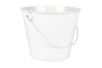 seau métal blanc - Supports en Métal – 10doigts.fr