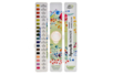 Set aquarelle nomade 18 godets amovibles - Couleurs aquarelle – 10doigts.fr