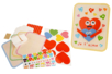 Set de 4 tableaux cœurs calin en carte - Kits fête des parents – 10doigts.fr