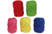 Bobines de jute naturelles - Set de 5 couleurs vives - Raphia et ficelles – 10doigts.fr