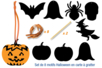 Cartes à gratter thème Halloween + accessoires - 8 formes - Cartes à gratter, à poinçonner – 10doigts.fr
