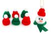 Mini bonnets tricotés - 6 pièces - Nouveautés de Noël 2023 – 10doigts.fr