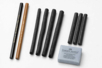 Set Pitt Charcoal 10 pièces (fusains secs & naturels) - Crayons graphite et mines pour le dessin – 10doigts.fr