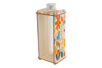soliflore bois peinture abstraite - Home Déco – 10doigts.fr