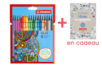 Feutres Stabilo Pen 68 + Livre coloriage OFFERT - Feutres pointes fines – 10doigts.fr