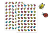Stickers 3D brillants "coccinelles" + "abeilles" - 108 stickers - Gommettes en relief : des stickers 3D pour des dessins en volume – 10doigts.fr