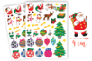 Gommettes de Noël - 64 gommettes - Gommettes Noël – 10doigts.fr