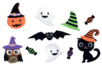 Stickers 3D Halloween en mousse - 10 pcs - Gommettes Halloween – 10doigts.fr